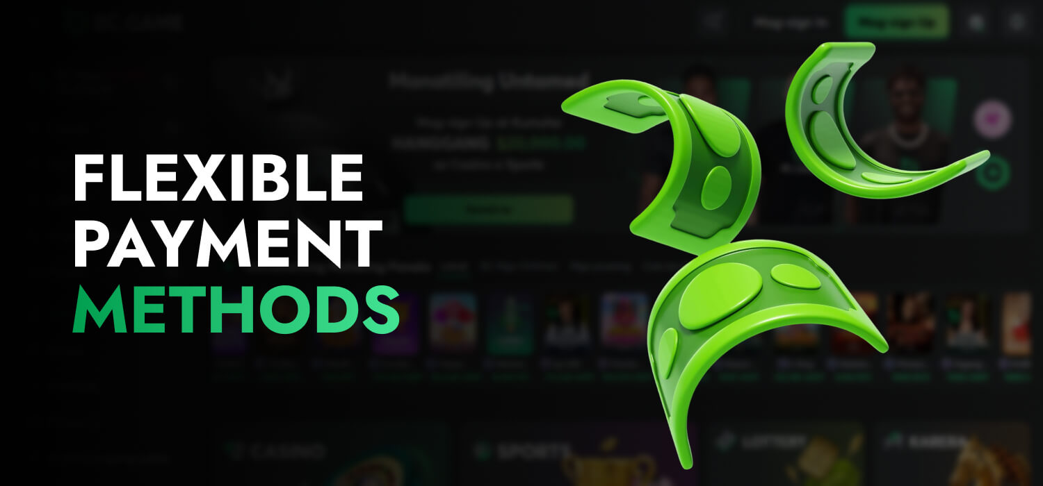 available payment methods at casino