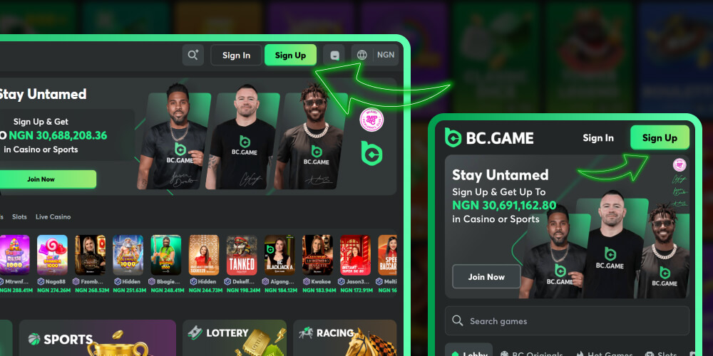 click register button