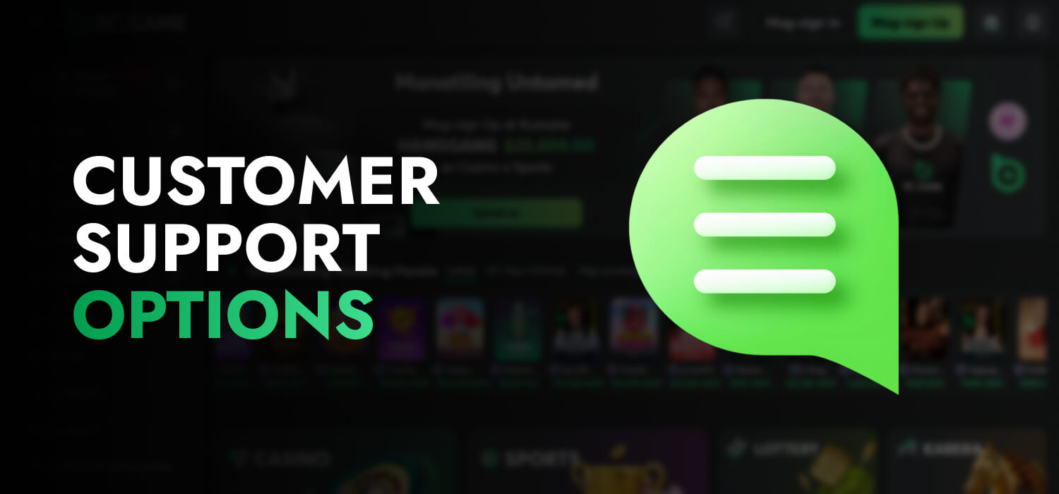 customer support options