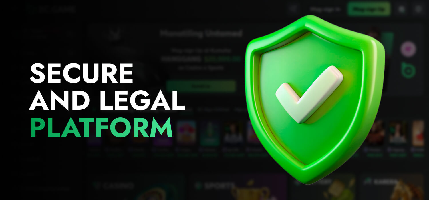 secure and legal casino platform