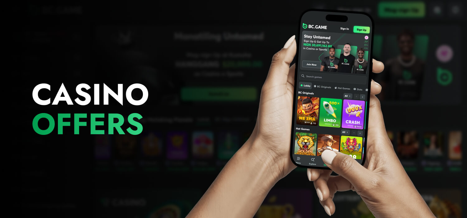 what bcgame casino offers